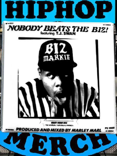 激レア★BIZ MARKIE オリジナルポスター (RAP TEES PROMO HipHop(ヒップホップ) RapTシャツ- Biz Markie (ビズ マーキー