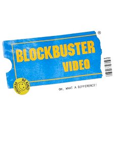 US BUYERS PICKS ”BLOCKBUSTER VIDEO” Official T-Shirt