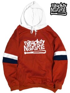 Naughty By Nature OG Logo PO Hoodie RED