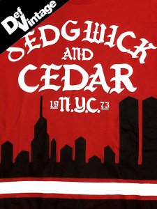 【DEF VINTAGE】SEDGWICK & CEDAR ”NYC” T-Shirt