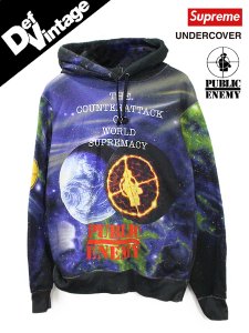 【DEF VINTAGE】Supreme x Undercover x Public Enemy Hooded Sweatshirt