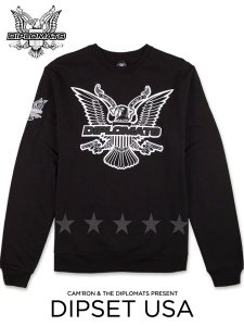 The Dipset USA Star Eagle Crewneck