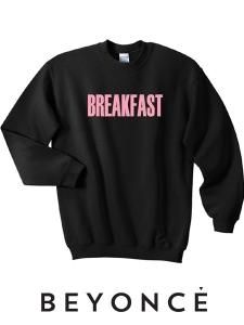 Beyonce BREAKFAST Official Crew Neck Sweat