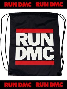 RUN DMC Classic Logo Official DRAWSTRING BAG