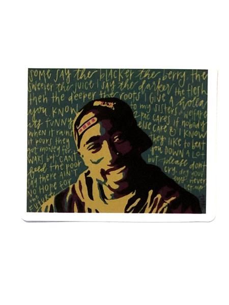 ヒップホップ★2PAC★白黒2体セット Hip HOP(ヒップホップ) アーティスト- 2Pac(2パック) Tシャツ
