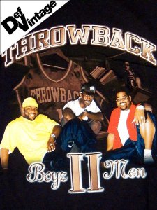 【DEF VINTAGE】 Boyz II Men ”04 Throwback Photo” T-Shirt