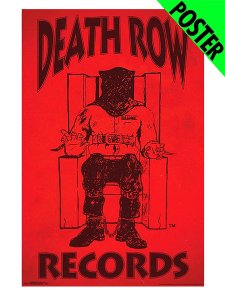 Death Row Records Classic logo Official Poster
