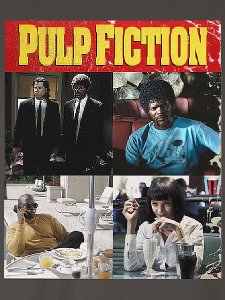 Pulp Fiction ”Scene Four” Official T-Shirt