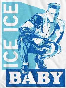 Vanilla Ice ”Ice Ice Baby” Official T-Shirt