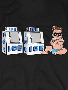 Vanilla Ice Ice Ice Baby - Cartoon Official T-Shirt