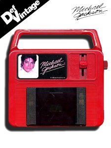 1984  Dead Stock Michael Jackson Cassette Player
