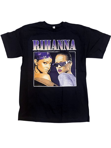 【レア】UNCLE RIC'S Rihanna 両面プリント Tシャツ XXL