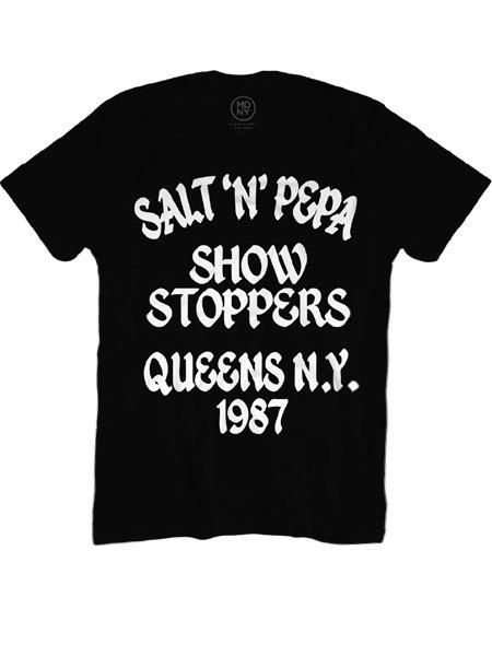 SALT-N-PEPA ”Show Stoppers” Official T-SHIRT - [GROPE IN THE