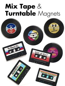 Mix Tape & Turntable Magnets (ޥͥå8åȡ