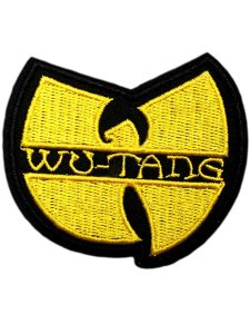 Wu-Tang Clan Classic Logo Patch Yellow
