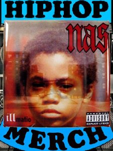 Nas ”Illmatic” Can Badge