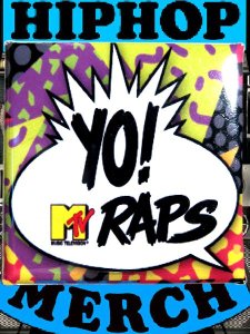 YO! MTV RAPS Can Badge