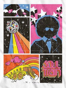 Soul Train ”DISCO SQUARE” Official T-Shirt