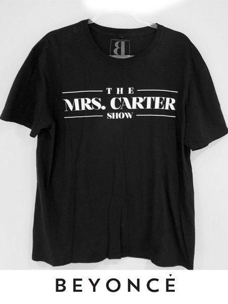 Beyonce ”THE MRS. CARTER SHOW WORLD TOUR” Official T-Shirt Beyonce ”THE MRS. CARTER SHOW WORLD TOUR” Official T-Shirt