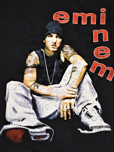 Eminem ”Letters” Vintage Style Official T-Shirt