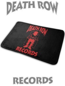 Death Row Records Logo Door Mat