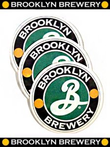 Brooklyn Brewery BB Official Logo Coaster