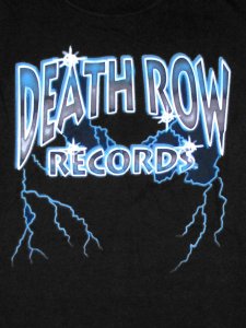 Death Row Records Lightning Logo Official T-Shirt