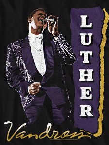 Luther Vandross ”Purple Suit” Official T-Shirt