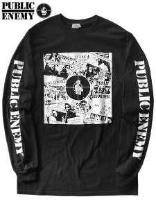 Public Enemy ”Black Steele In The Hour Of Chaos” LS T-Shirt