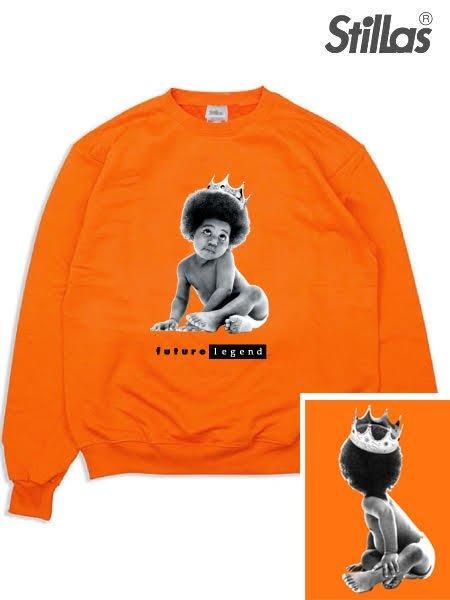 ミュージシャン STILLAS THE NOTORIOUS B.I.G. CREWNECK ミュージシャン STILLAS THE NOTORIOUS B.I.G. CREWNECK L Big