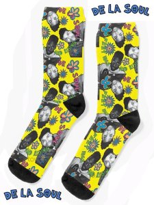 De La Soul  3 Feet High And Rising Socks