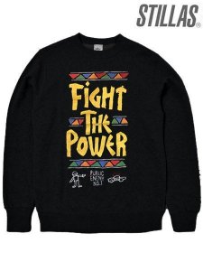 Stillas ”Fight The Power” Crew Sweat Shirt