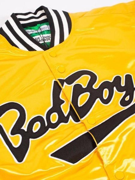 The yellow Bad Boy basketball jersey worn by The Notorious
