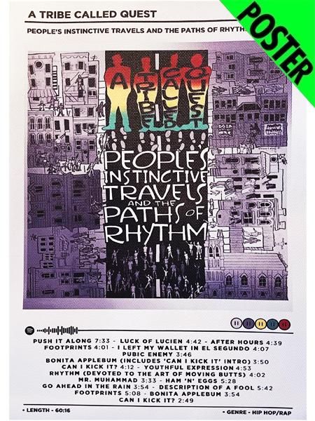 A Tribe Called Quest ビンテージポスター 1990's ヴィンテージ A Tribe Called Quest 額入りポスター