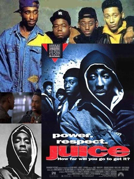 Tupac Shakur - 2Pac ”JUICE” Movie T-Shirt - [GROPE IN THE