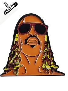 Stevie Wonder Hotter Than July Pin