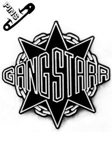 GANGSTARR Classic Logo Pin