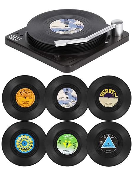VINYL COASTERS