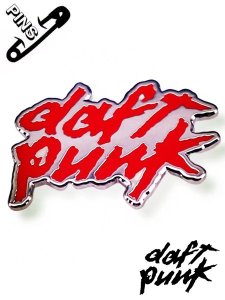 Daft Punk Logo Pin