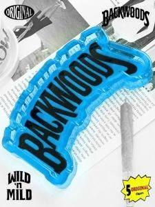 BACKWOODS Classic Logo Ashtray BLUE