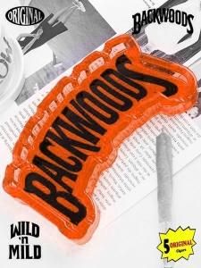 BACKWOODS Classic Logo Ashtray ORANGE