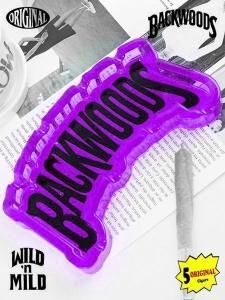 BACKWOODS Classic Logo Ashtray PURPLE