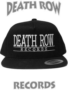 Death Row Records Vintage Logo Snapback Cap