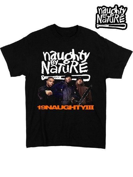 Naughty By Nature ”19NAUGHTY3” T-Shirt - [GROPE IN THE DARK