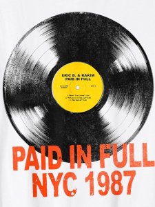 Eric B & Rakim PAID IN FULL NYC 1987 Official T-Shirt