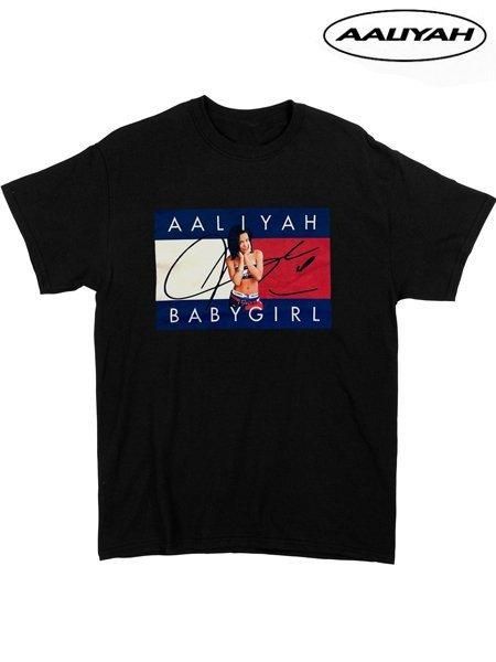 Aaliyah Back and Forth Tシャツ Lサイズ ブラック Vintage Aaliyah Back & Forth T-Shirt 1994 R&B R. Kelly Age