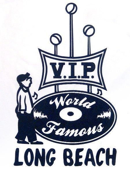 World Famous VIP Records Long Beach T-Shirt - [GROPE IN THE