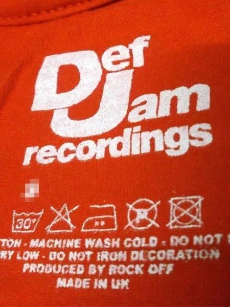Def Jam recordings デフジャムレコード Tシャツ 半袖 90's