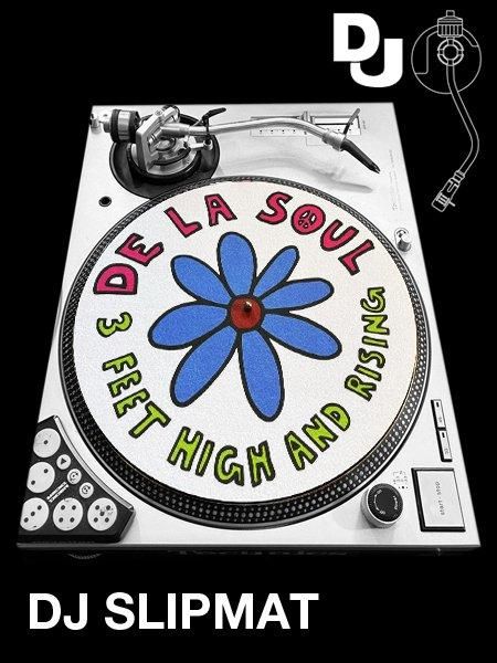 DJ Slip Mat ”DE LA SOUL - 3 Feet High & Rising” - [GROPE IN