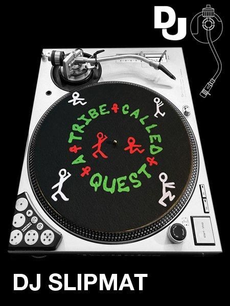 a tribe called quest  スリップマット　DJ DJ Slip Mat ”A Tribe Called Quest - Classic Logo” - [GROPE
